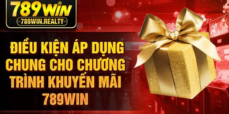 Điều kiện áp dụng chung cho chương trình khuyến mãi 789WIN